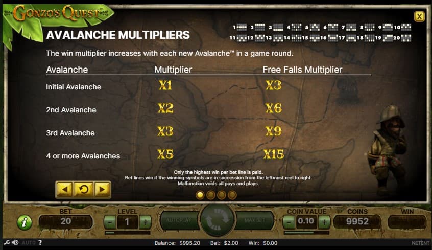 gonzos quest információ