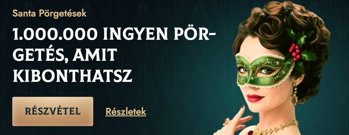 Dolly Casino karácsonyi bónusz Santa Pörgetések