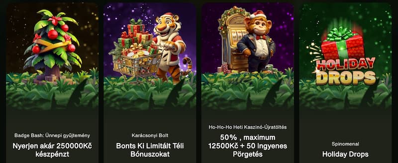 Cashwin Casino karácsonyi bónusz