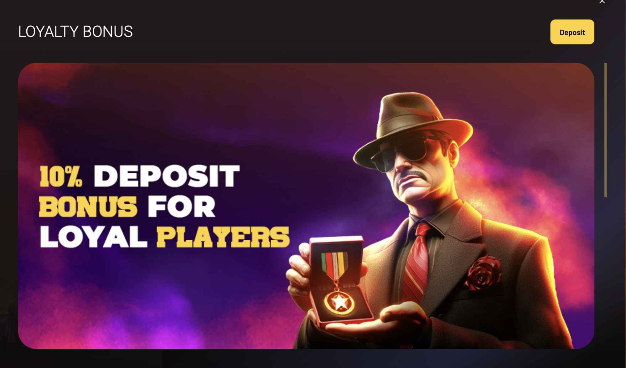 donbet kaszinó loyalty bónusz
