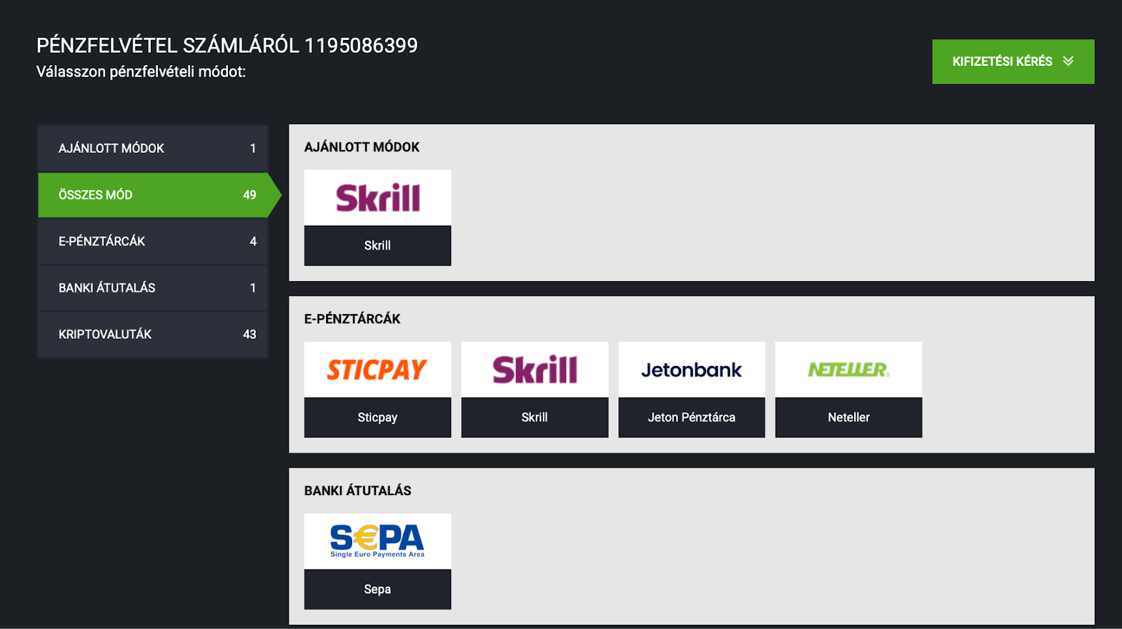 betlabel kifizetés 2