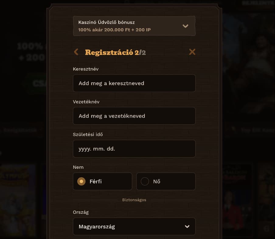 FatPirate kaszinó regisztráció2