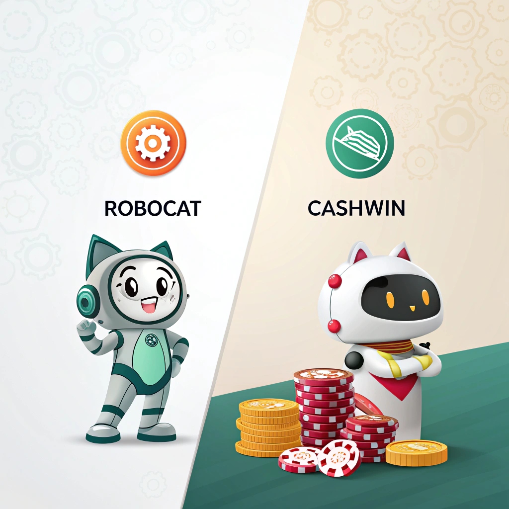 Robocat Casino vs Сashwin Casino Első Befizetési Bónusz